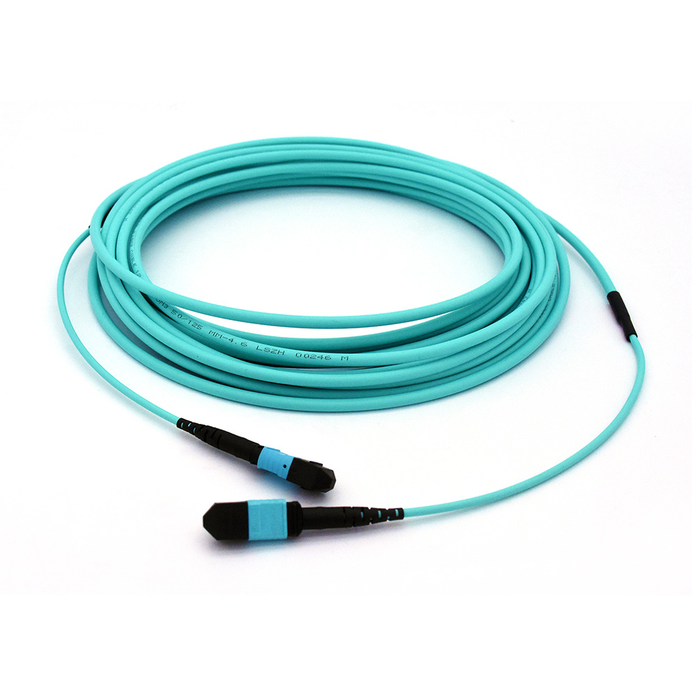 MTP-MPO 10G OM4 50/125 Fiber Patch Cables LSZH Patch cord