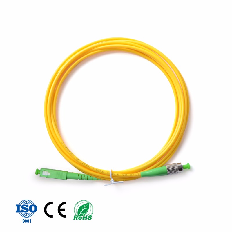 SC/APC-SC/APC SM SX LSZH FIBER OPTIC PATCH CORD
